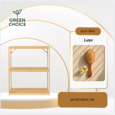 Giá đỡ tre tự nhiên bền đẹp tại kho đồ gia dụng Nha Trang