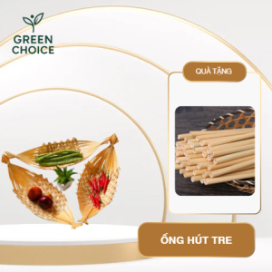 Thuyền Tre Tre Việt Xanh – Khay/Giỏ Đựng Đa Năng Trang Trí